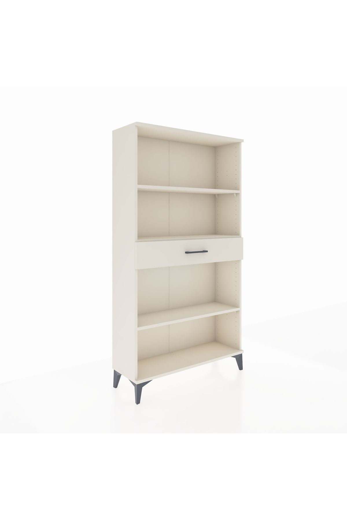 Arges Dolap 3 Raflı Tek Çekmeceli 88x30x163 - S21M054V1A