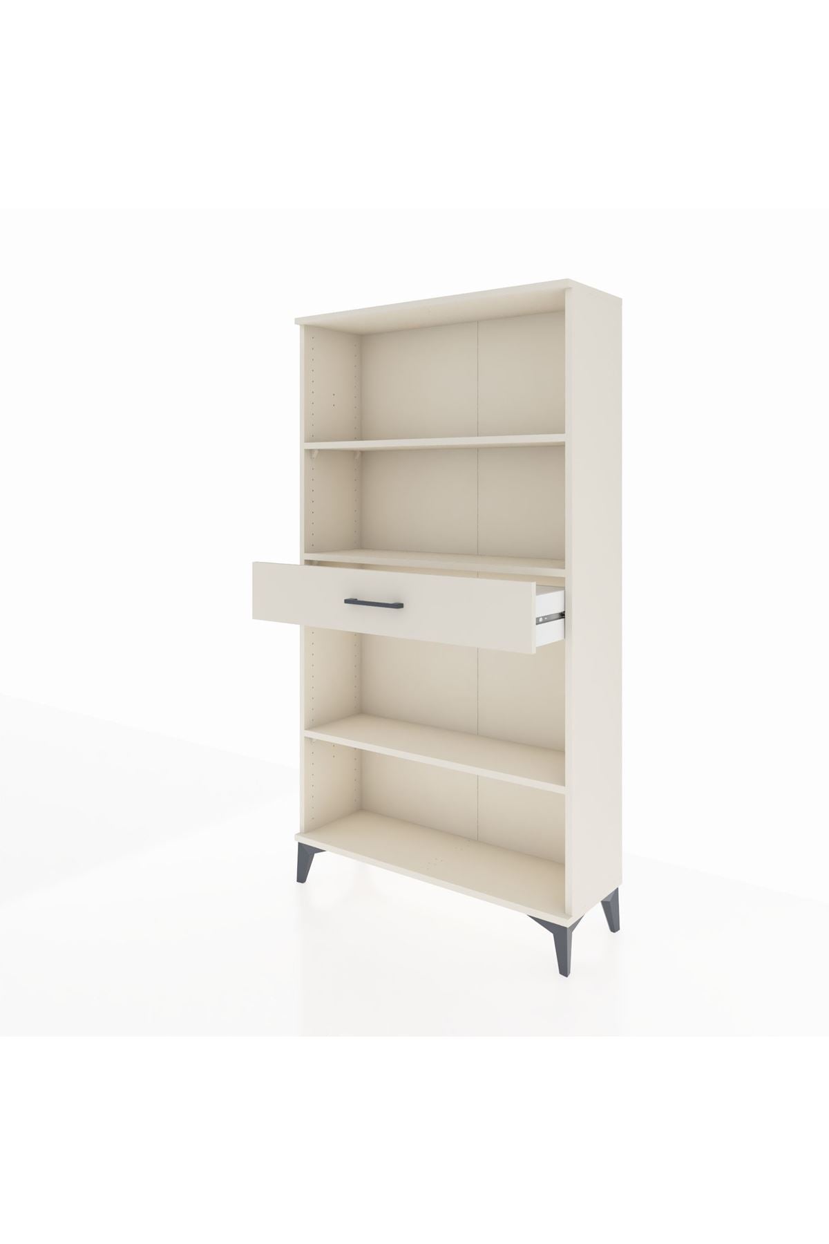 Arges Dolap 3 Raflı Tek Çekmeceli 88x30x163 - S21M054V1A