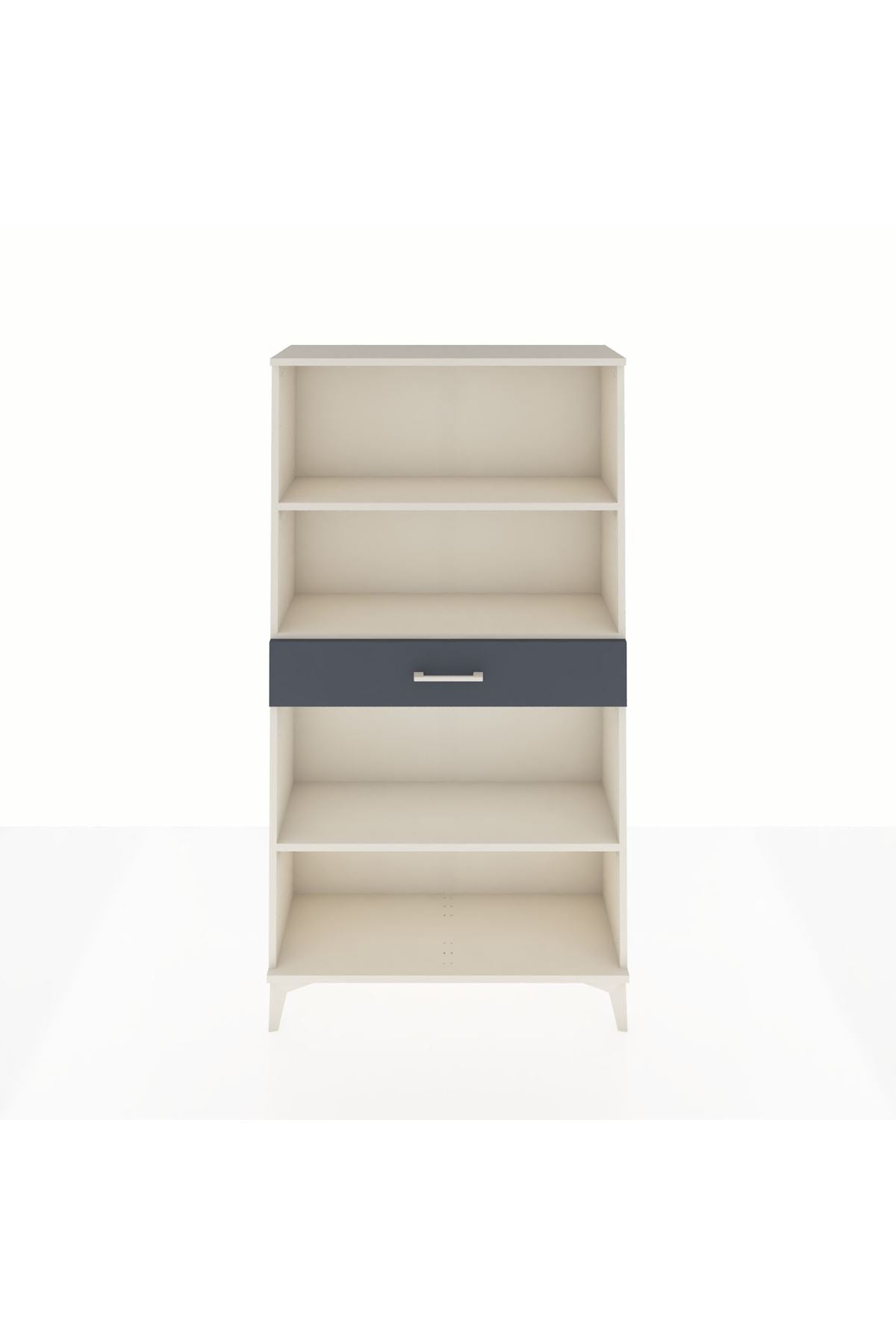 Arges Dolap 3 Raflı Tek Çekmeceli 88x30x163 - S21M054V2A