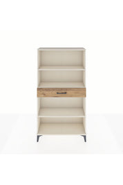 Arges Dolap 3 Raflı Tek Çekmeceli 88x30x163 - S21M054V3A