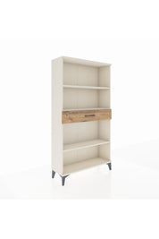Arges Dolap 3 Raflı Tek Çekmeceli 88x30x163 - S21M054V3A