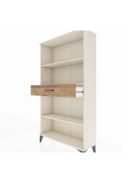 Arges Dolap 3 Raflı Tek Çekmeceli 88x30x163 - S21M054V3A