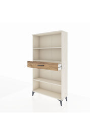 Arges Dolap 3 Raflı Tek Çekmeceli 88x30x163 - S21M054V3A
