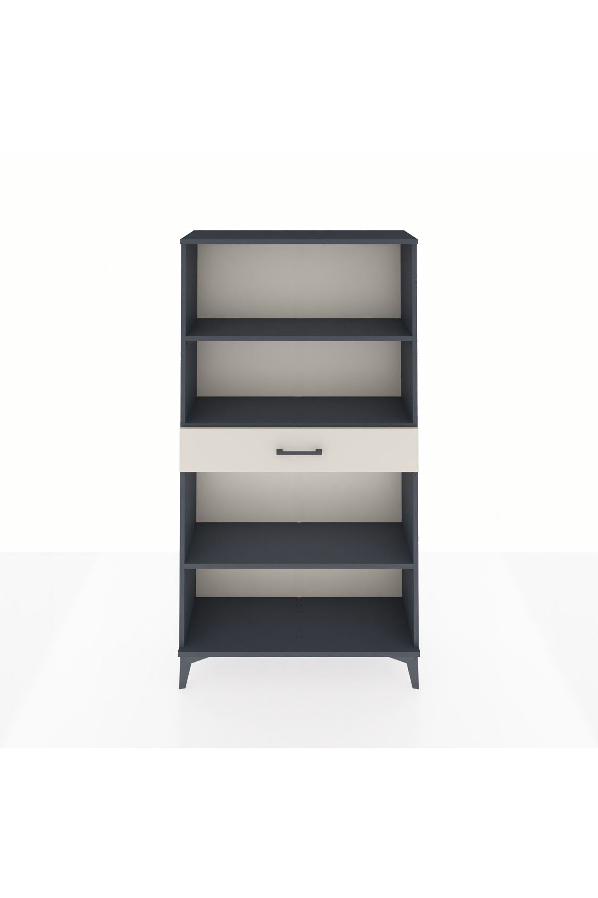 Arges Dolap 3 Raflı Tek Çekmeceli 88x30x163 - S21M054V4A