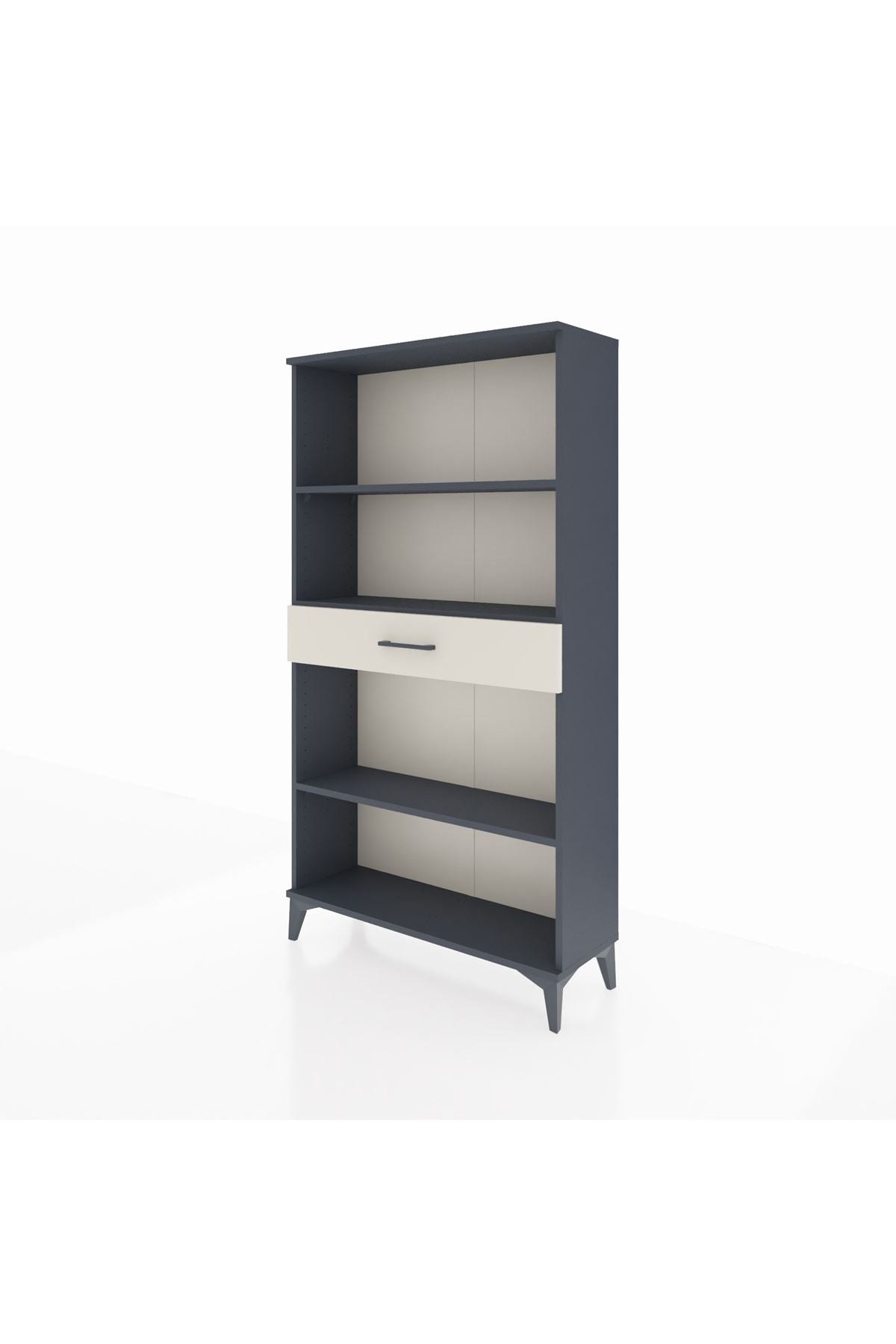 Arges Dolap 3 Raflı Tek Çekmeceli 88x30x163 - S21M054V4A