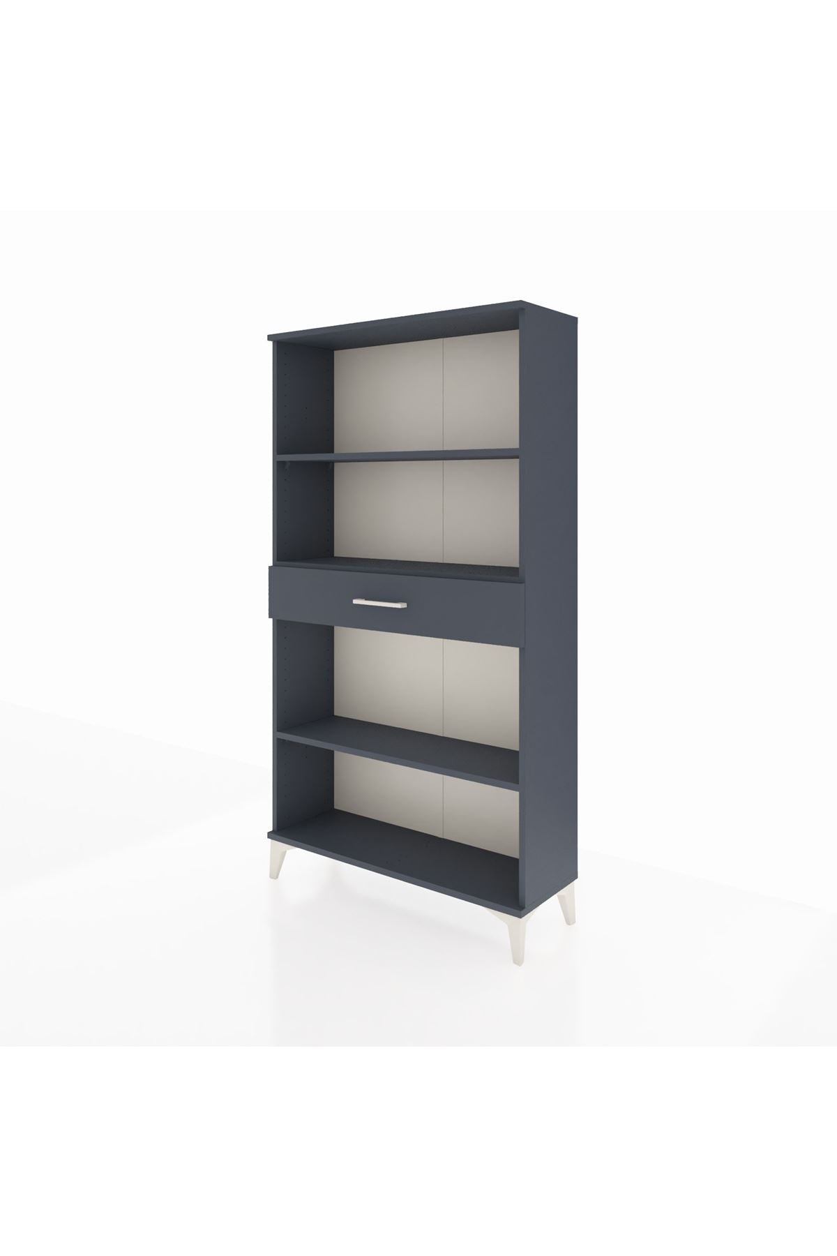 Arges Dolap 3 Raflı Tek Çekmeceli 88x30x163 - S21M054V5A