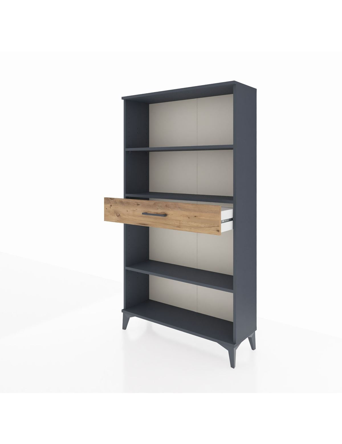 Arges Dolap 3 Raflı Tek Çekmeceli 88x30x163 - S21M054V6A