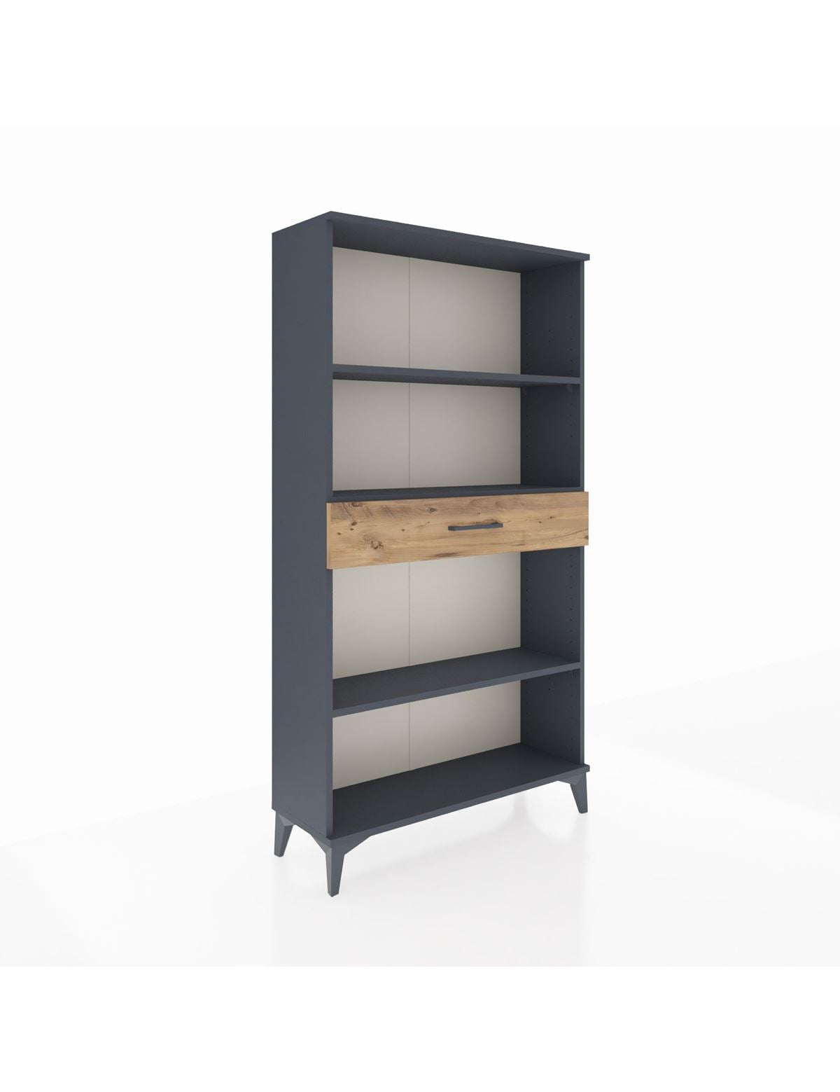 Arges Dolap 3 Raflı Tek Çekmeceli 88x30x163 - S21M054V6A