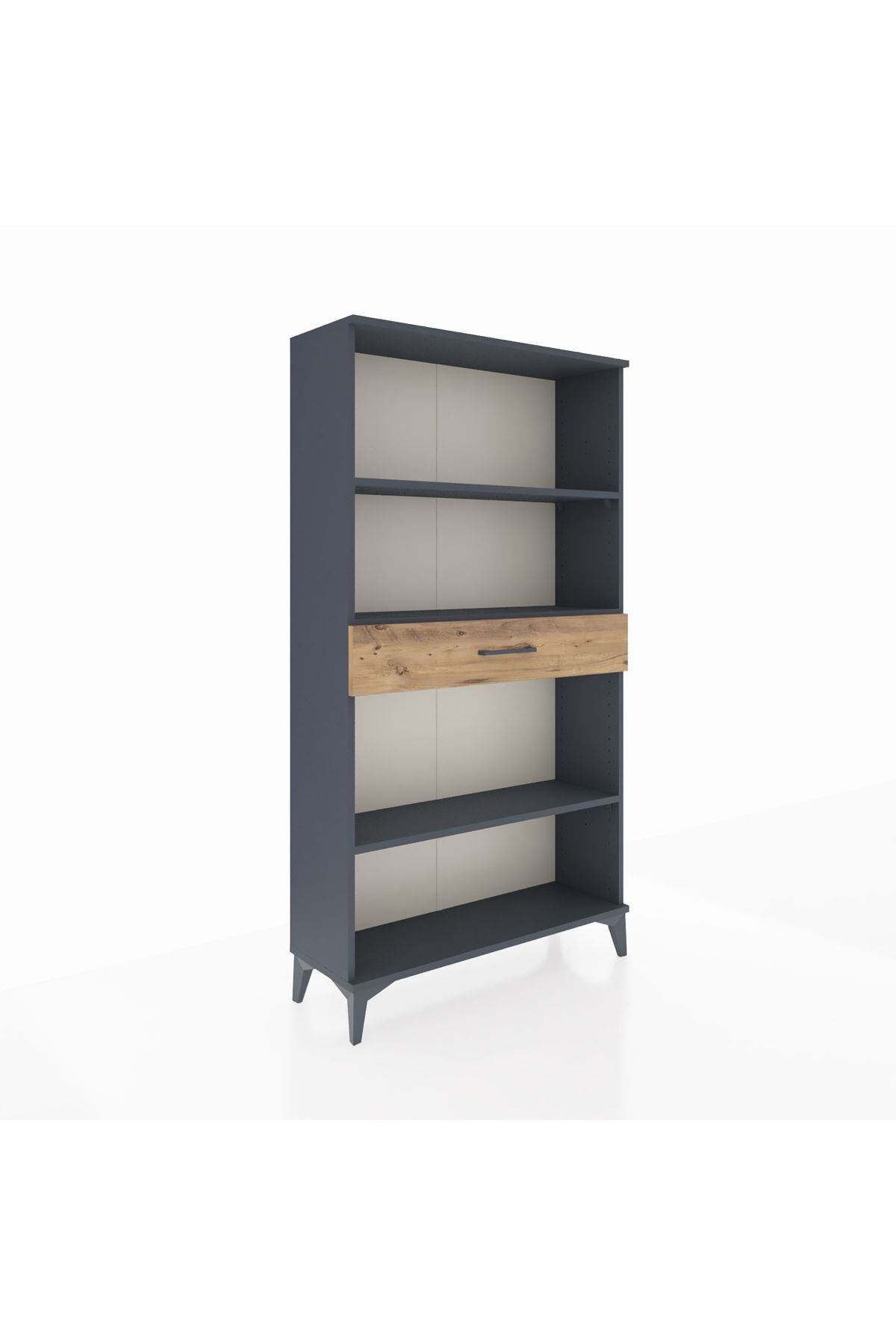 Arges Dolap 3 Raflı Tek Çekmeceli 88x30x163 - S21M054V6A