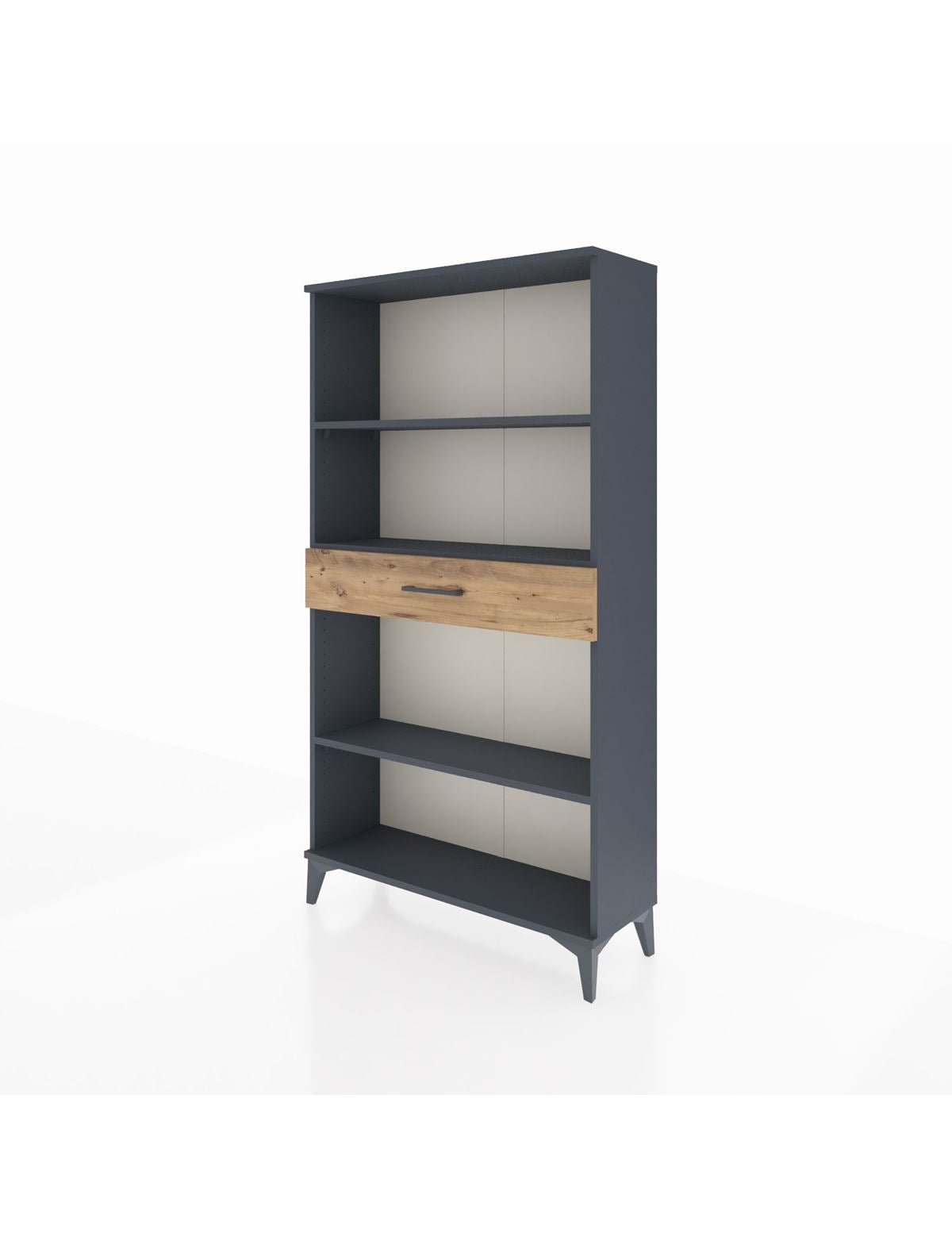 Arges Dolap 3 Raflı Tek Çekmeceli 88x30x163 - S21M054V6A