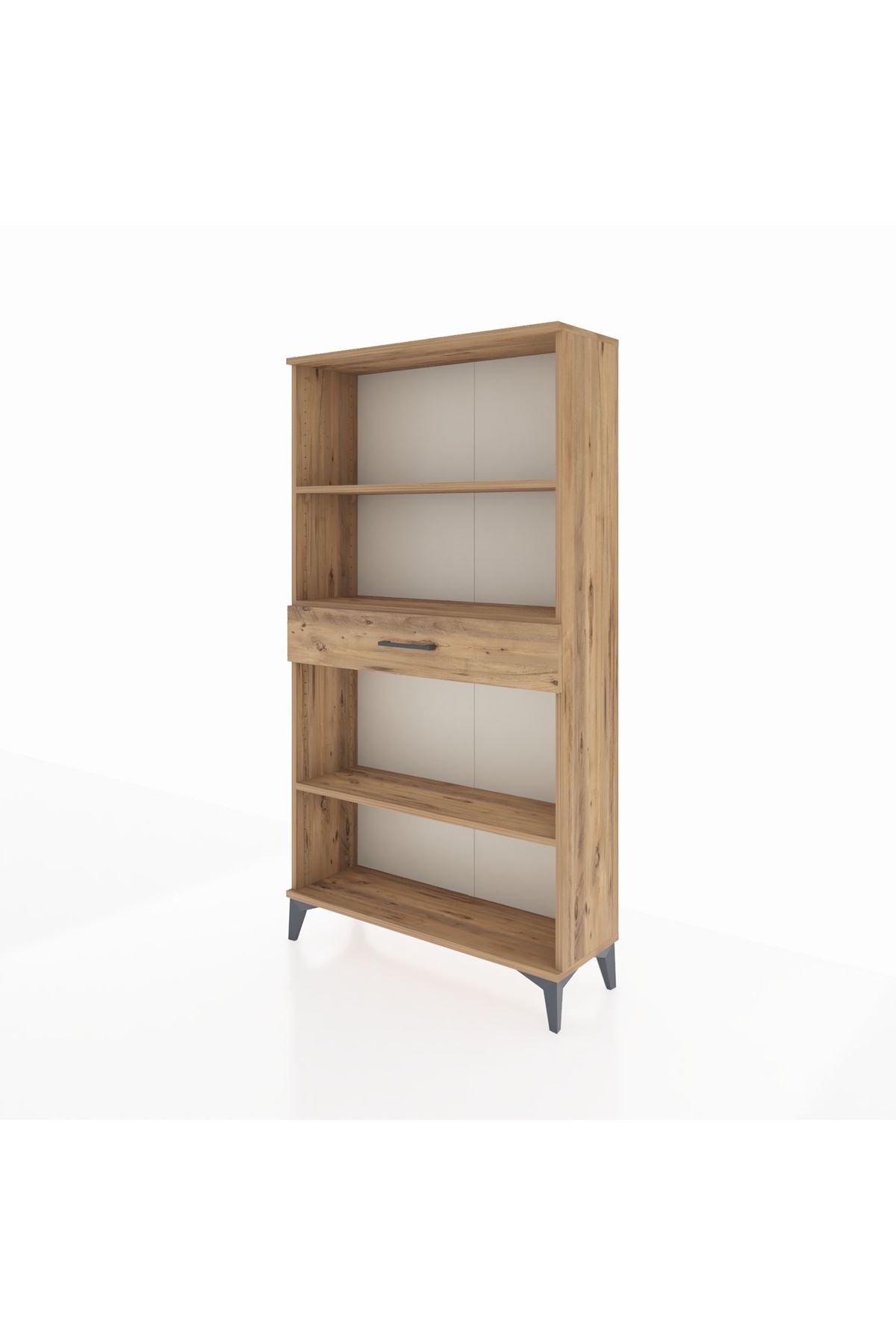 Arges Dolap 3 Raflı Tek Çekmeceli 88x30x163 - S21M054V9A