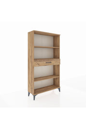 Arges Dolap 3 Raflı Tek Çekmeceli 88x30x163 - S21M054V9A