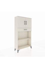 Arges Dolap 3 Raflı Tek Çekmeceli 2 Kapaklı 88x30x163 - S21M057V1A