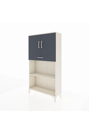 Arges Dolap 3 Raflı Tek Çekmeceli 2 Kapaklı 88x30x163 - S21M057V2A
