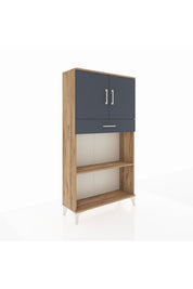 Arges Dolap 3 Raflı Tek Çekmeceli 2 Kapaklı 88x30x163 - S21M057V8A