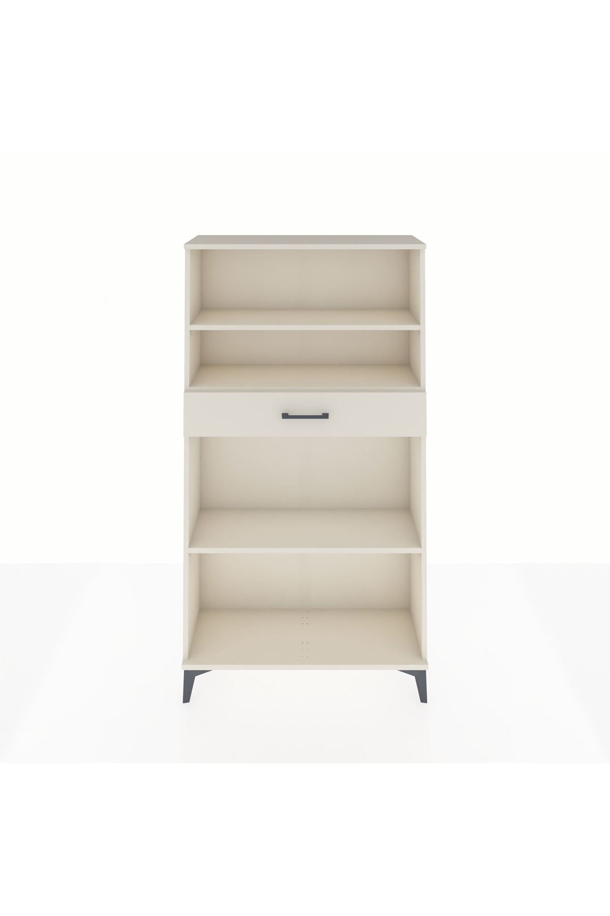 Arges Dolap 3 Raflı Tek Çekmeceli 88x30x163 - S21M058V1A