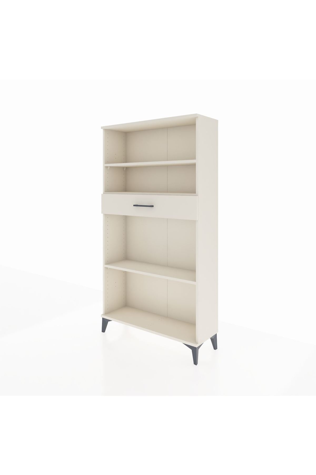 Arges Dolap 3 Raflı Tek Çekmeceli 88x30x163 - S21M058V1A