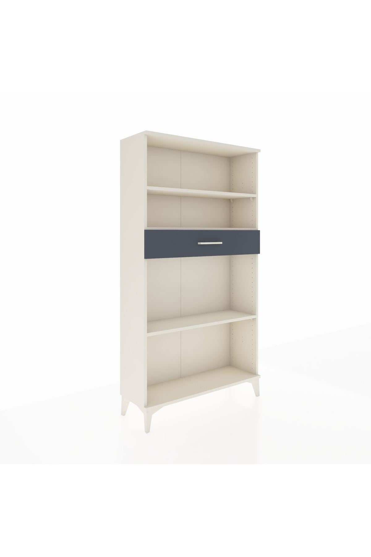 Arges Dolap 3 Raflı Tek Çekmeceli 88x30x163 - S21M058V2A