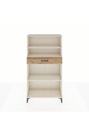 Arges Dolap 3 Raflı Tek Çekmeceli 88x30x163 - S21M058V3A