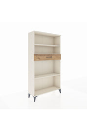 Arges Dolap 3 Raflı Tek Çekmeceli 88x30x163 - S21M058V3A