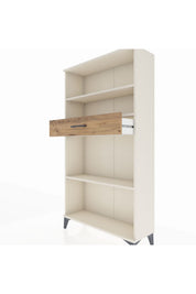 Arges Dolap 3 Raflı Tek Çekmeceli 88x30x163 - S21M058V3A