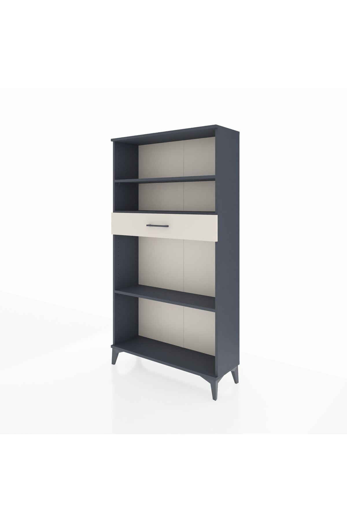 Arges Dolap 3 Raflı Tek Çekmeceli 88x30x163 - S21M058V4A