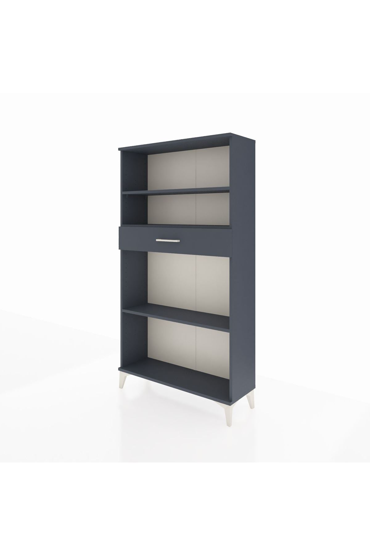 Arges Dolap 3 Raflı Tek Çekmeceli 88x30x163 - S21M058V5A