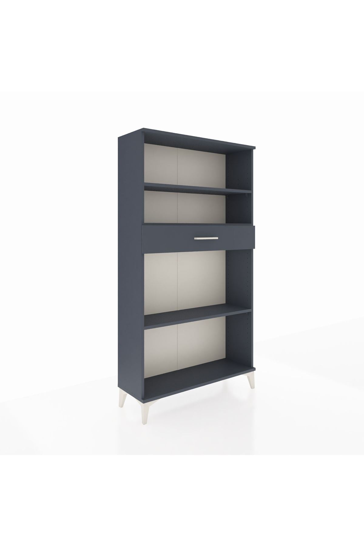 Arges Dolap 3 Raflı Tek Çekmeceli 88x30x163 - S21M058V5A