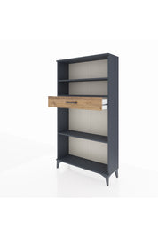 Arges Dolap 3 Raflı Tek Çekmeceli 88x30x163 - S21M058V6A