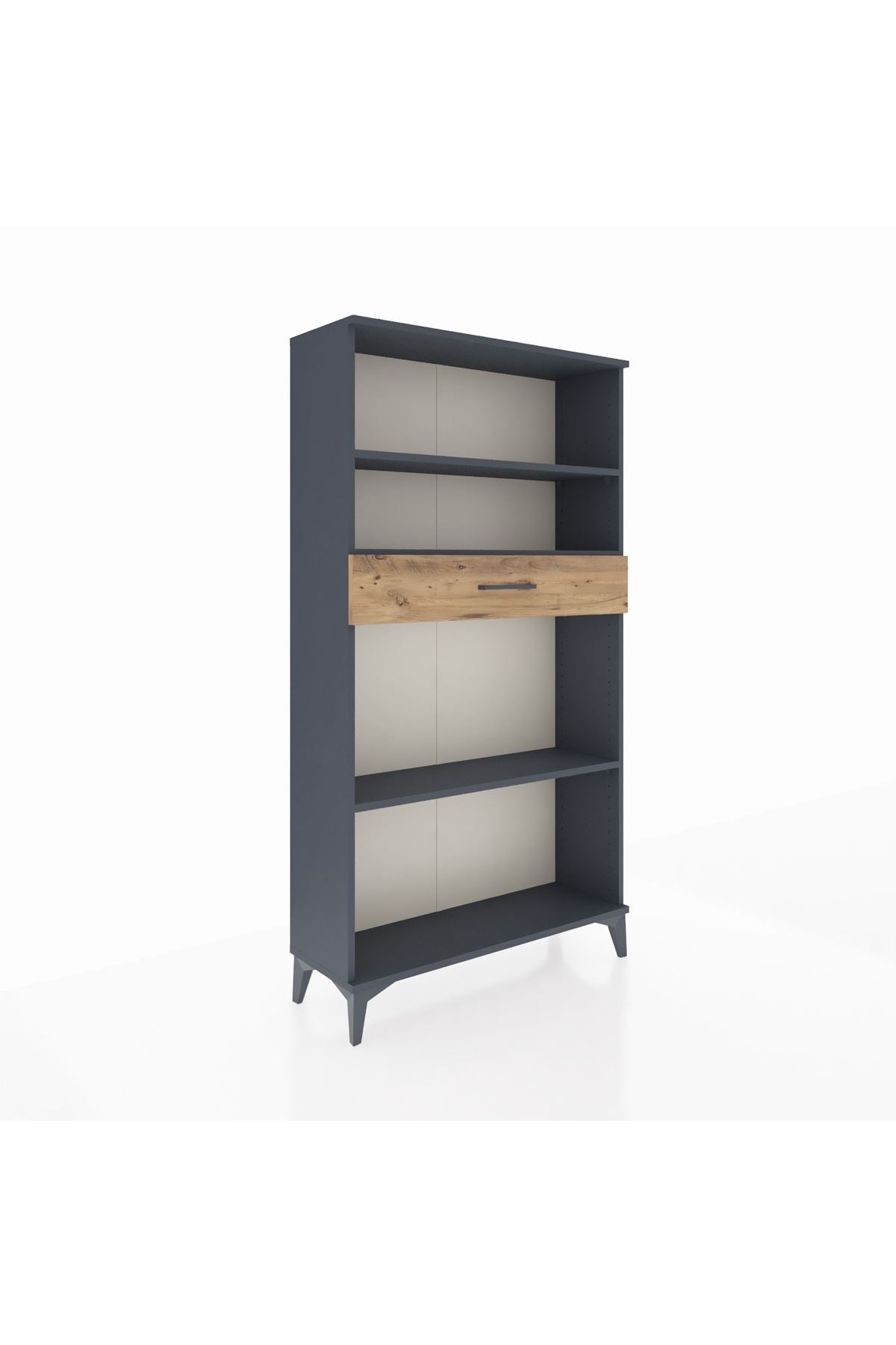 Arges Dolap 3 Raflı Tek Çekmeceli 88x30x163 - S21M058V6A