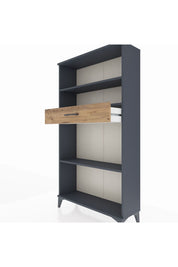 Arges Dolap 3 Raflı Tek Çekmeceli 88x30x163 - S21M058V6A