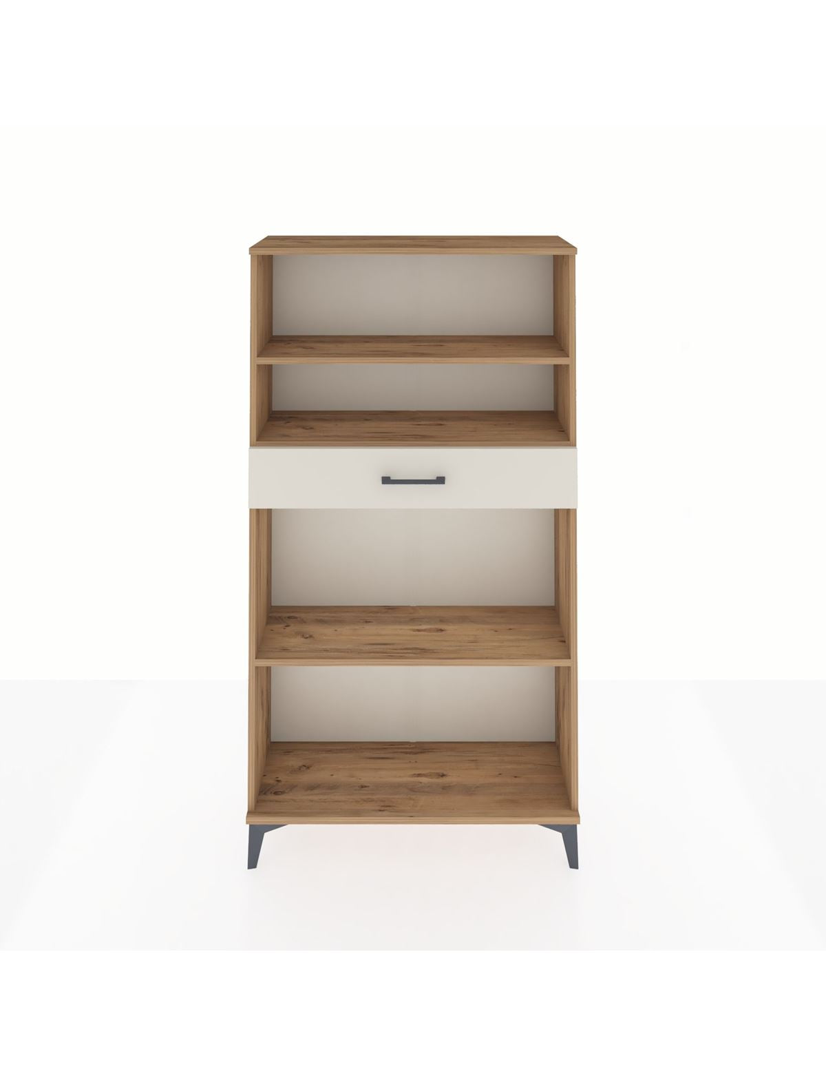 Arges Dolap 3 Raflı Tek Çekmeceli 88x30x163 - S21M058V7A