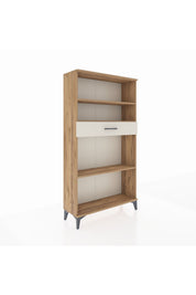 Arges Dolap 3 Raflı Tek Çekmeceli 88x30x163 - S21M058V7A