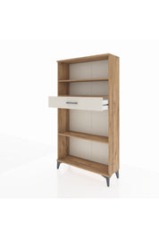Arges Dolap 3 Raflı Tek Çekmeceli 88x30x163 - S21M058V7A