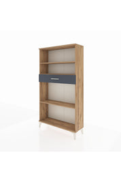 Arges Dolap 3 Raflı Tek Çekmeceli 88x30x163 - S21M058V8A