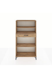 Arges Dolap 3 Raflı Tek Çekmeceli 88x30x163 - S21M058V9A