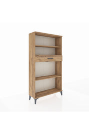 Arges Dolap 3 Raflı Tek Çekmeceli 88x30x163 - S21M058V9A