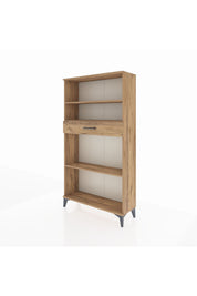 Arges Dolap 3 Raflı Tek Çekmeceli 88x30x163 - S21M058V9A