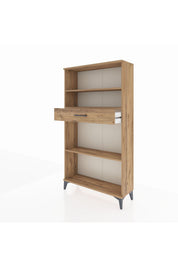 Arges Dolap 3 Raflı Tek Çekmeceli 88x30x163 - S21M058V9A