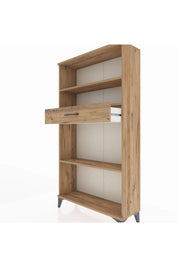 Arges Dolap 3 Raflı Tek Çekmeceli 88x30x163 - S21M058V9A