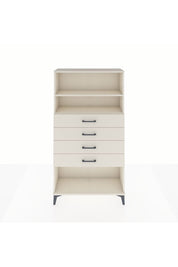 Arges Dolap 2 Raflı 4 Çekmeceli 88x30x163 - S21M060V1A