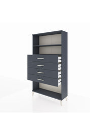 Arges Dolap 2 Raflı 4 Çekmeceli 88x30x163 - S21M060V5A