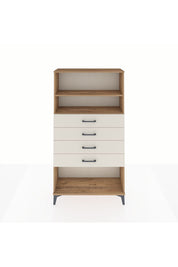 Arges Dolap 2 Raflı 4 Çekmeceli 88x30x163 - S21M060V7A
