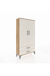 Arges Dolap 3 Raflı 2 Çekmeceli 2 Kapaklı 88x30x163 - S21M061V7A