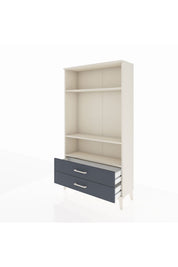 Arges Dolap 3 Raflı 2 Çekmeceli 88x30x163 - S21M062V2A