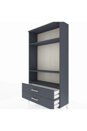 Arges Dolap 3 Raflı 2 Çekmeceli 88x30x163 - S21M062V5A