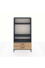 Arges Dolap 3 Raflı 2 Çekmeceli 88x30x163 - S21M062V6A