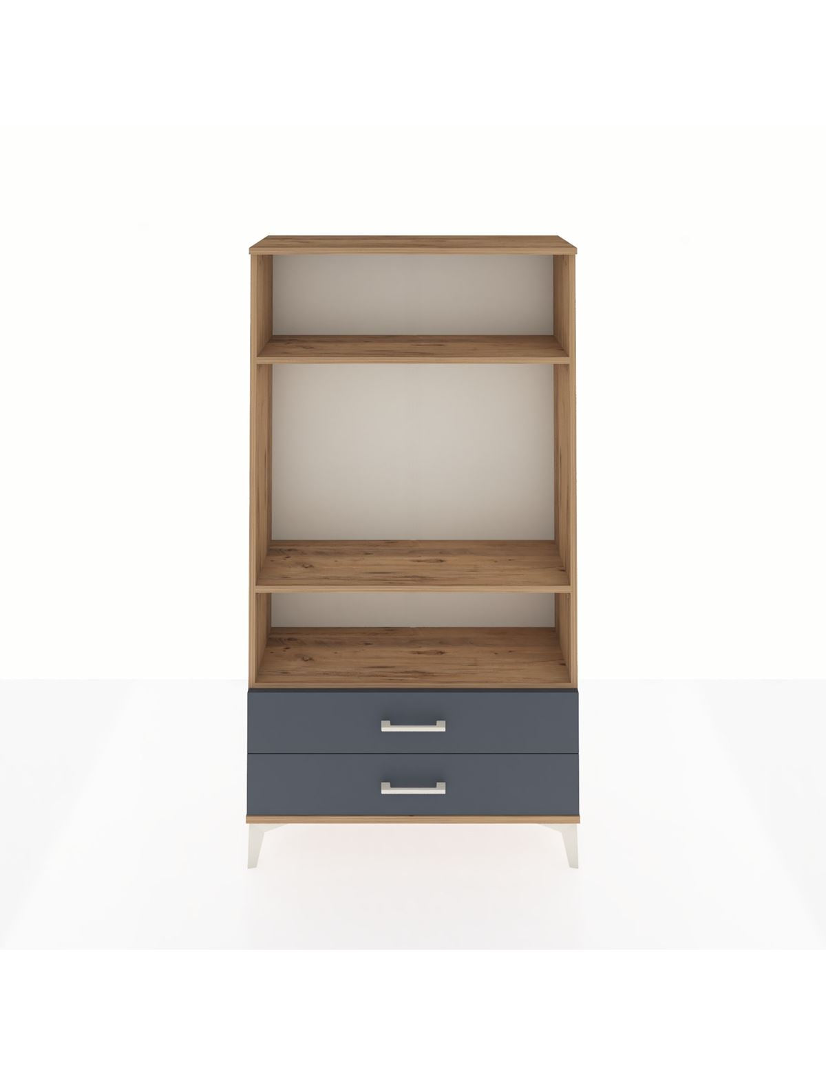 Arges Dolap 3 Raflı 2 Çekmeceli 88x30x163 - S21M062V8A