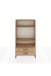 Arges Dolap 3 Raflı 2 Çekmeceli 88x30x163 - S21M062V9A