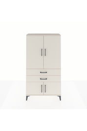 Arges Dolap 3 Raflı 2 Çekmeceli 4 Kapaklı 88x30x163 - S21M063V1A